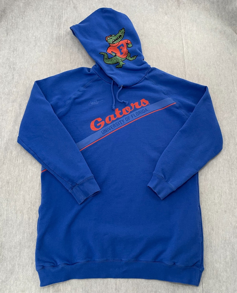Florida Gators Sweater Adult XL Blue Hoodie Sweatshirt Nike UF Pullover Mens